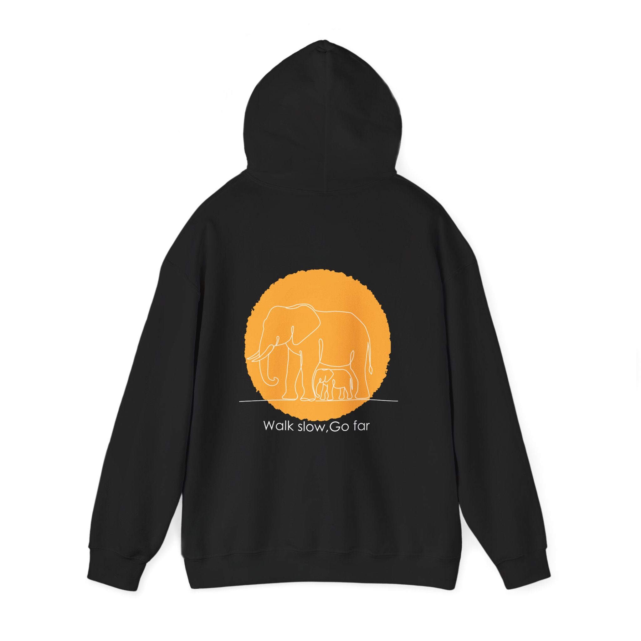 Elefante Líneas Blancas