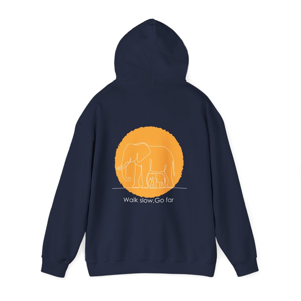 Elefante Líneas Blancas