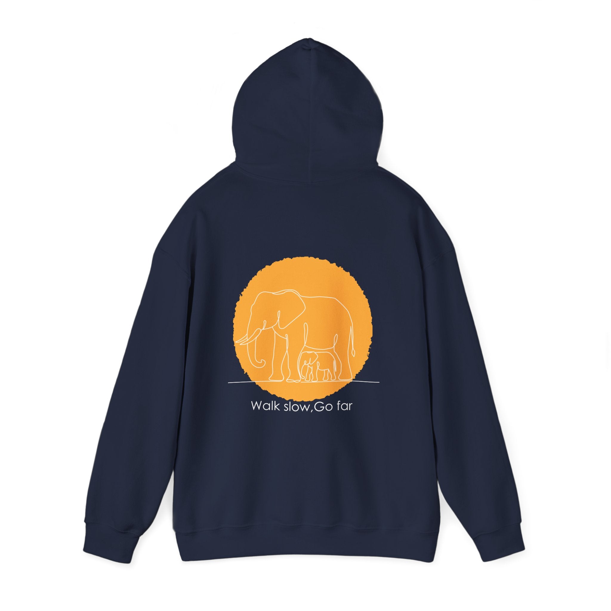 Elefante Líneas Blancas